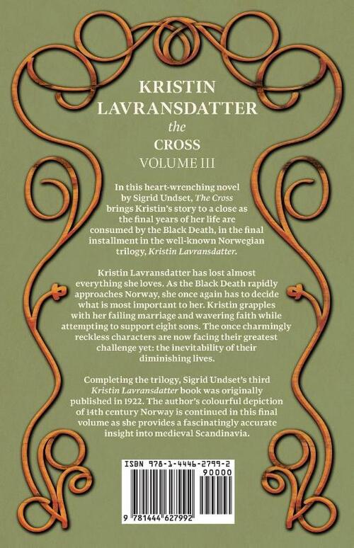 The Cross;Kristin Lavransdatter - Volume III