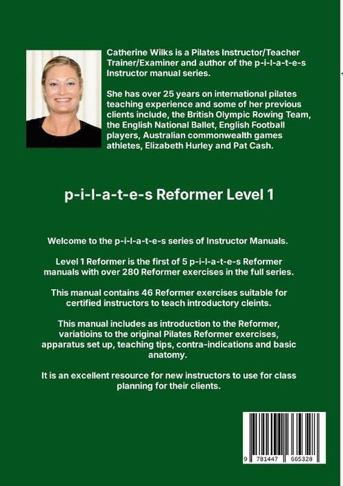 p-i-l-a-t-e-s Instructor Manual Reformer Level 1