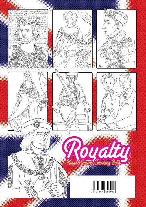 Royalty - Kings & Queens Colouring Book