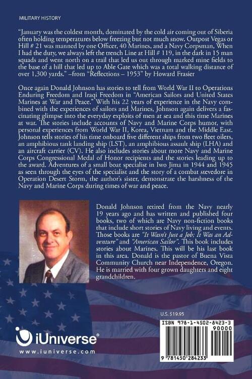 American Sailors and United States Marines at War and Peace