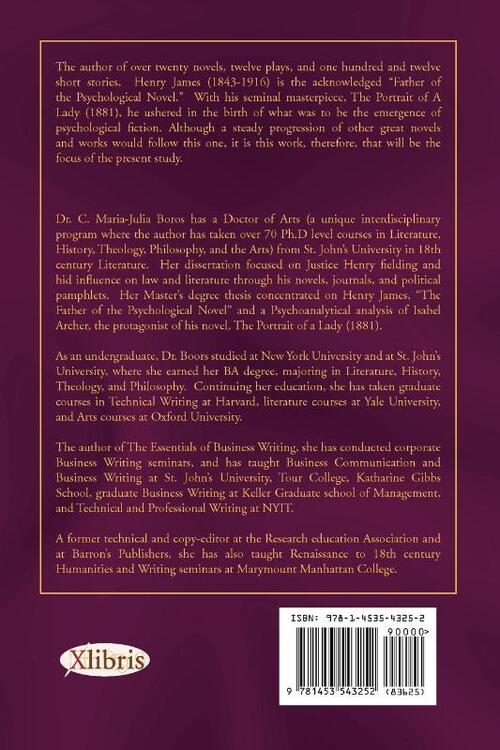 The Psychological Analysis of Henry James in the Portrait of a Lady