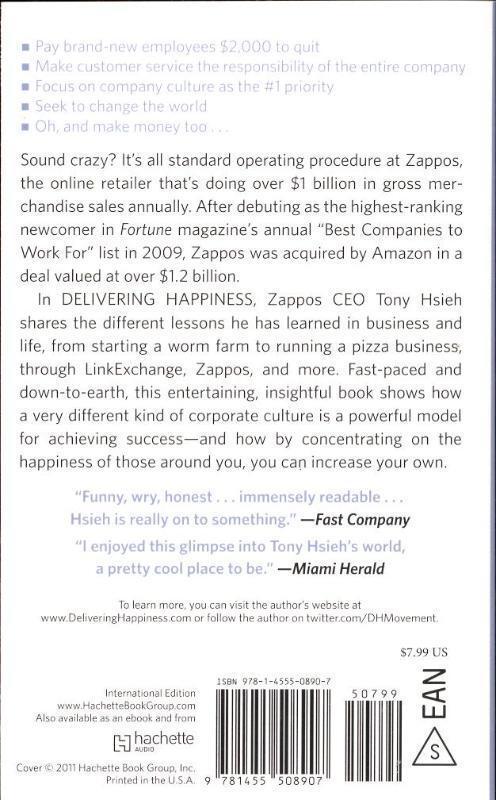 Delivering Happiness