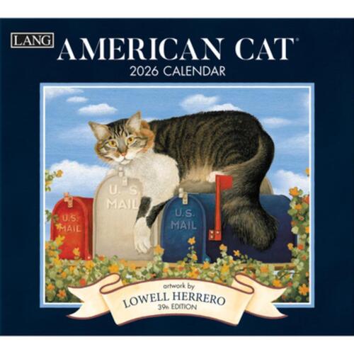 American Cat(tm) 2026 Wall Calendar