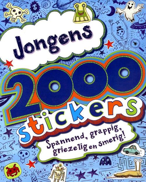 2000 Stickers Voor Jongens