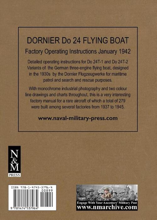 DORNIER Do 24 FLYING BOAT