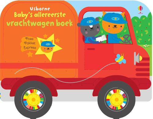 Baby's allereerste vrachtwagenboek