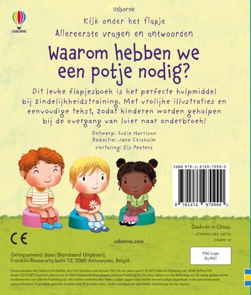 Waarom hebben we een potje nodig?