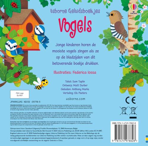 Geluidsboekje – Vogels