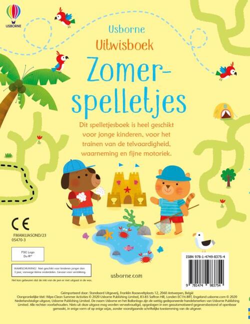 Uitwisboek Zomerspelletjes
