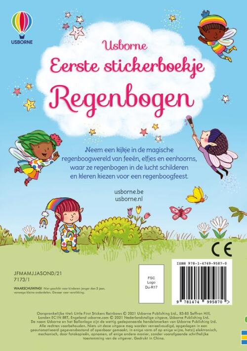 Eerste stickerboekje Regenbogen