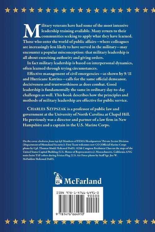 Military Leadership Lessons for Public Service