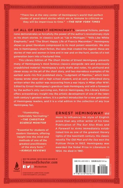 The Short Stories of Ernest Hemingway