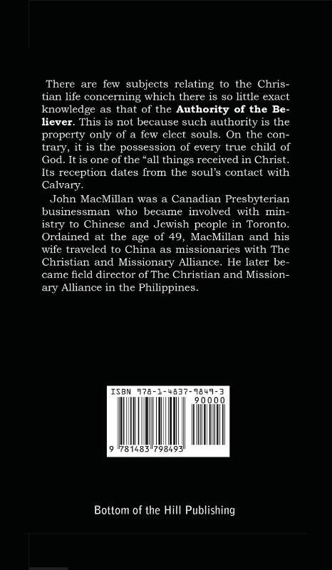 The Authority of the Believer