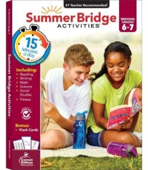Summer Bridge Activities Grades 6 to 7