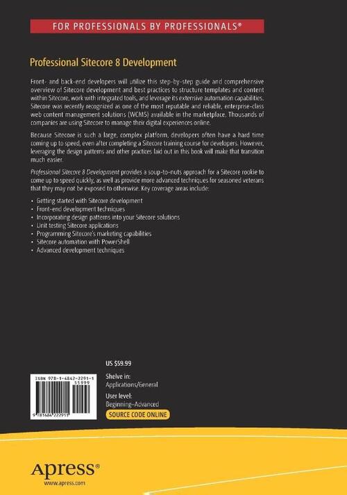 Professional Sitecore 8 Development