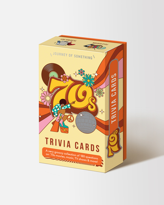 70s Trivia Card Game - Fun Adult Party Game