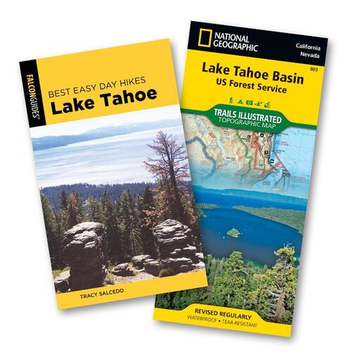 Best Easy Day Hiking Guide and Trail Map Bundle: Lake Tahoe