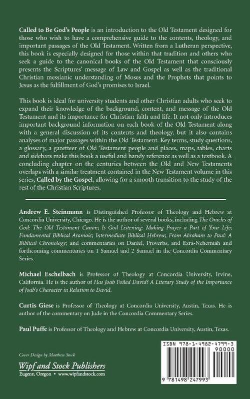 Called To Be God's People