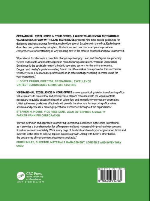 Operational Excellence in Your Office