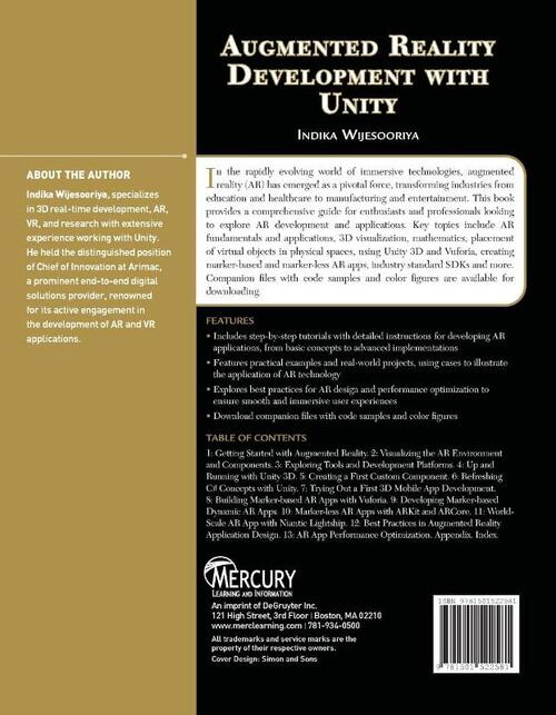 Augmented Reality Development with Unity