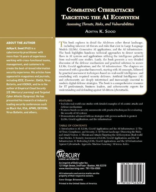 Combating Cyberattacks Targeting the AI Ecosystem