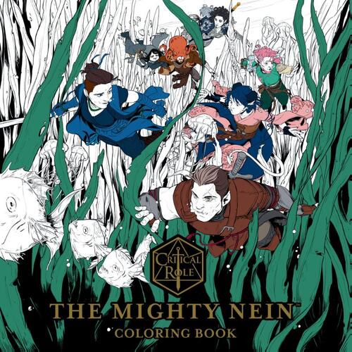 Critical Role: The Mighty Nein Coloring Book