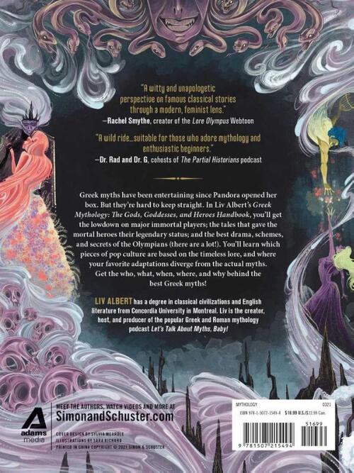 Greek Mythology: The Gods, Goddesses, and Heroes Handbook