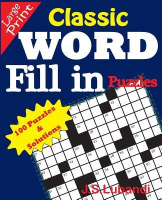 Classic WORD Fill in puzzles