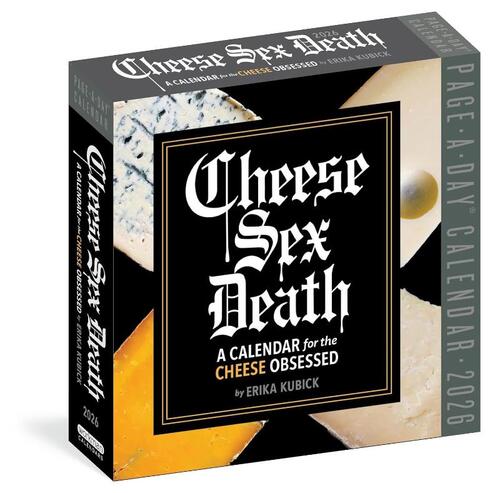 Cheese Sex Death Page-A-Day® Calendar 2026