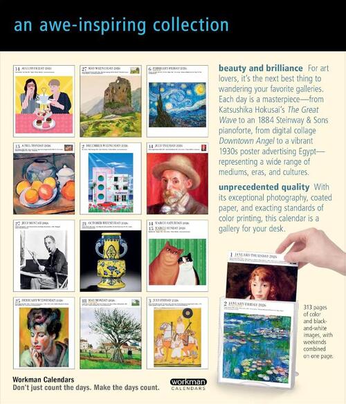 Art Page-A-Day® Gallery Calendar 2026