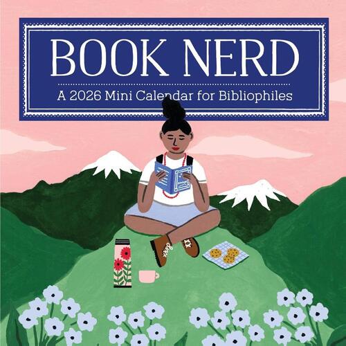 Book Nerd Mini Wall Calendar 2026