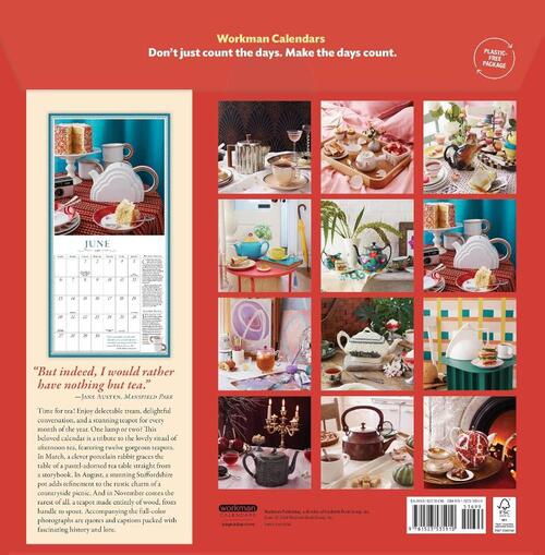 The Collectible Teapot Wall Calendar 2027