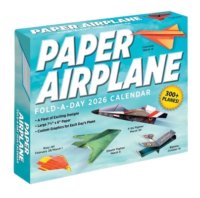 Paper Airplane 2026 Fold-A-Day Calendar