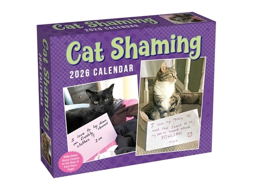 Cat Shaming 2026 Day-to-Day Calendar