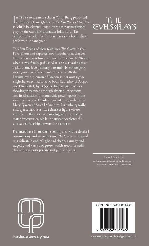 The Queen, or the Excellency of Her Sex