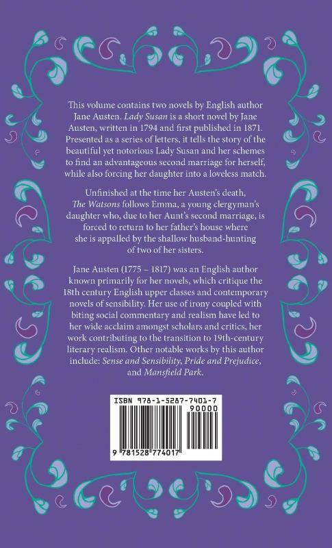 Lady Susan and The Watsons