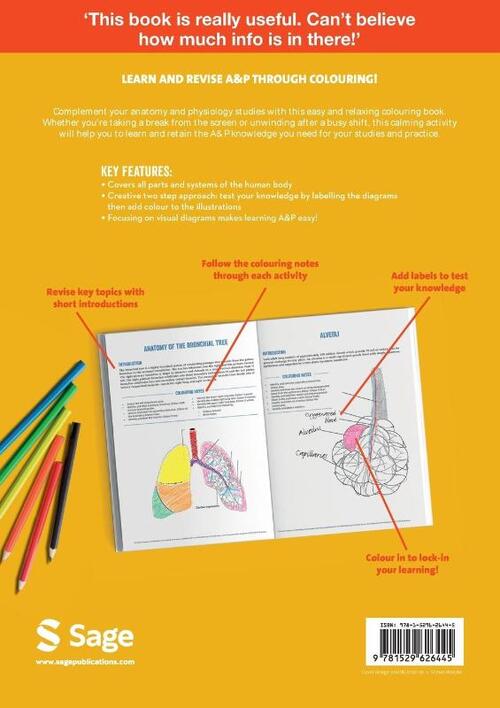 The Nurse's Anatomy and Physiology Colouring Book
