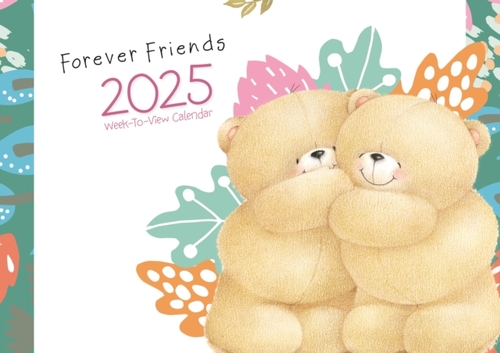 Forever Friends Week-to-View Planner A4 Calendar 2025