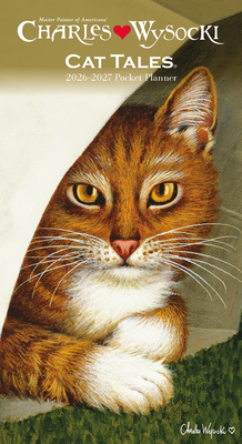 Charles Wysocki, Cat Tales Sunday Start 2 Year Pocket Planner Diary 2026-7