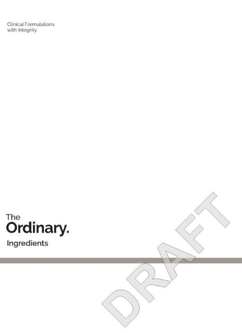 The Ordinary
