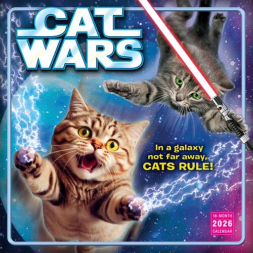 2026 Cat Wars Wall Calendar