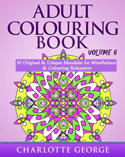 Adult Colouring Book - Volume 8