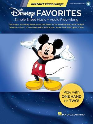 Disney Favorites - Instant Piano Songs Book/Online Audio