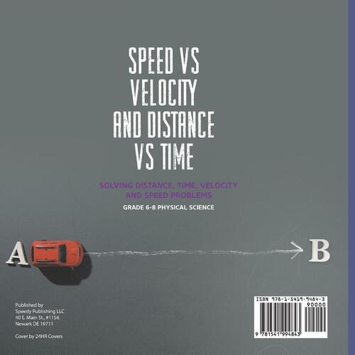 Speed vs Velocity and Distance vs Time | Solving Distance, Time, Velocity and Speed Problems | Grade 6-8 Physical Science