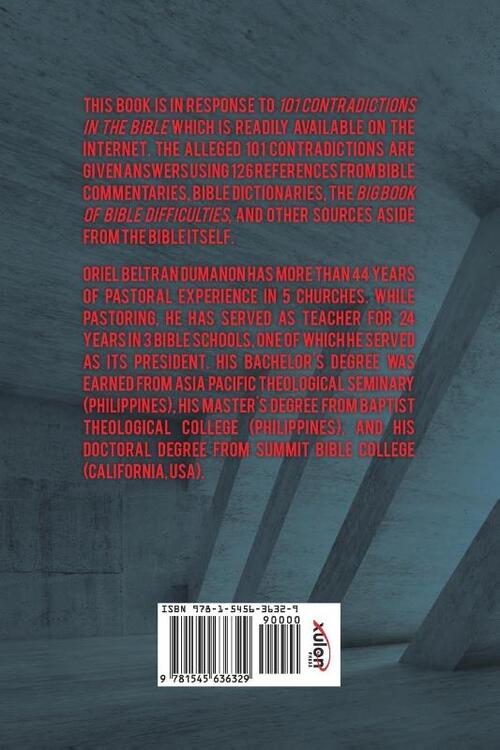 Answers to Alleged 101 Contradictions in the Bible