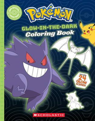 Pokémon Glow-In-The-Dark Coloring Book the Perfect Stocking Stuffer!