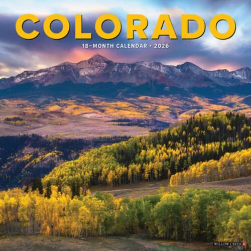 Colorado 2026 Wall Calendar