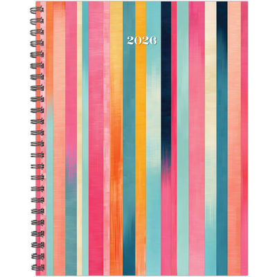 Super Stripe 2026 8.5 X 11 Weekly Monthly Softcover Planner