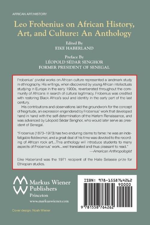 Leo Frobenius on African History, Art, and Culture