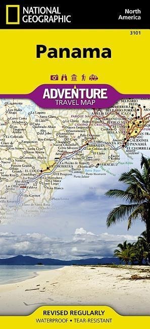National Geographic Maps: Panama Map